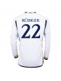 Real Madrid Antonio Rudiger #22 Replika Hemmakläder 2023-24 Långärmad